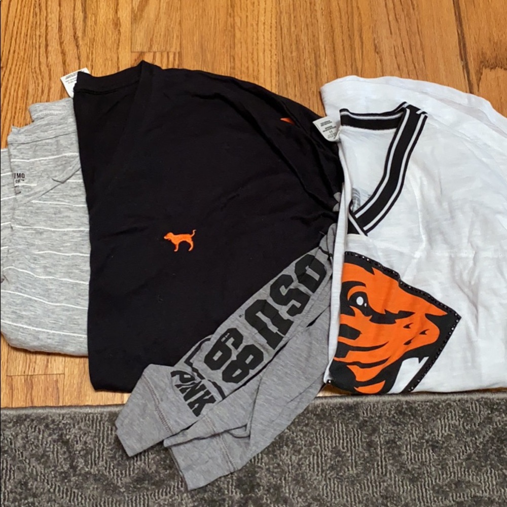 Lot of long sleeve shirts